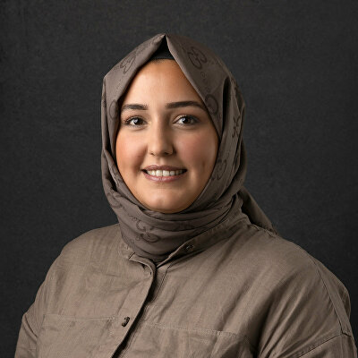 Een profielfoto gemaakt in de fotostudio