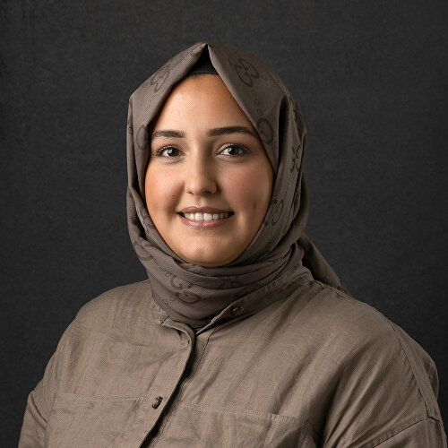 Een profielfoto gemaakt in de fotostudio